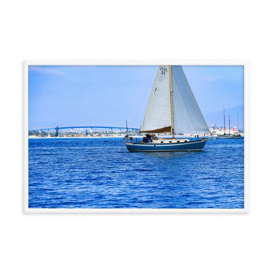Coronado Saling Framed poster