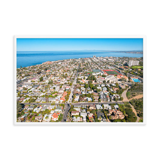 La Jolla Mesa Framed poster