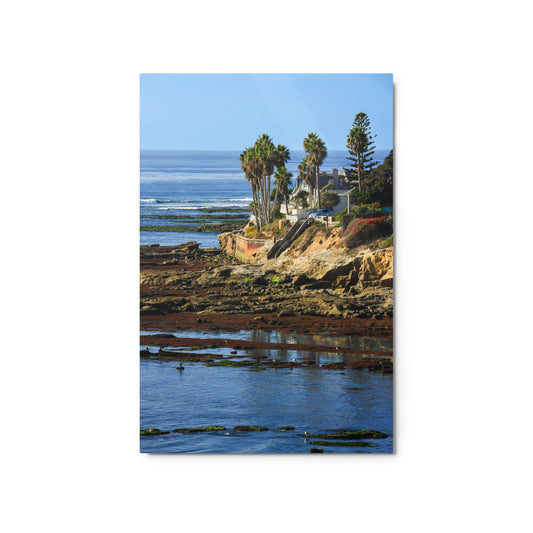 Birdrock Stairs Metal prints