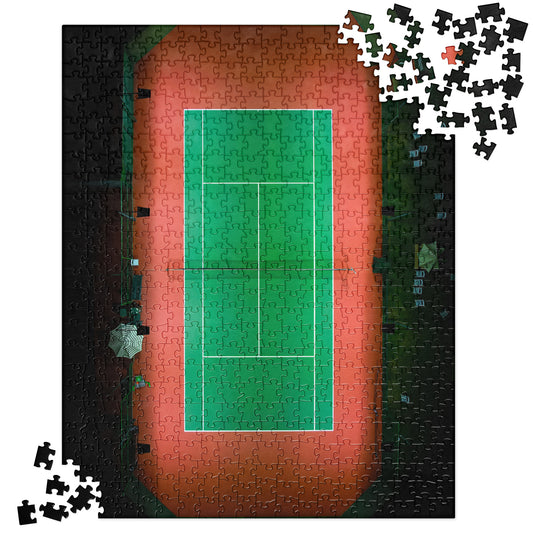 Beach Club Tennis Jigsaw puzzle