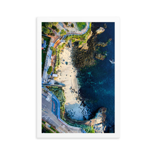 La Jolla Cove Framed poster