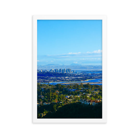 San Diego Framed poster