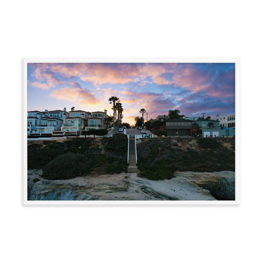 Nautilus Sunrise Framed poster