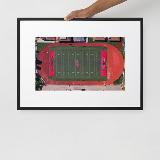 LJHS Mat Poster Framed