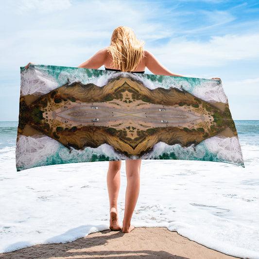 Earth Meets Water Towel